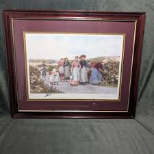 None | Wall Decor | Framed Painting Berry Pickers Byjennie ...