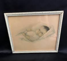 Antique 1941 Baby Print Heavens Gift by Annie Bensen Muller ...