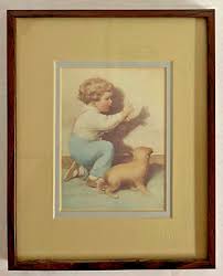 Lithograph Oh-Oh A Bunny by Besse Pease Gutmann Framed ...