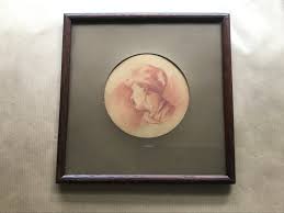 Drawing and Blood Watercolor, Woman in Profile - Etsy