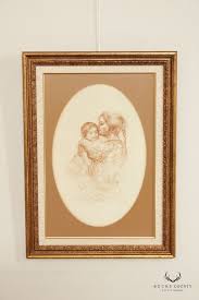 Edna Hibel 'sandy Kissing Baby' Artist's Proof Lithograph - Etsy