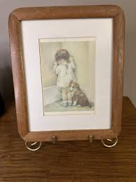 Vintage Print Of Girl In The Corner Dog “In Disgrace”Bessie Pease Gutmann | eBay