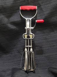 Vintage Maynard Egg Beater Speed Hand Mixer Red | eBay