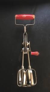 Egg Beater, Vintage Hand Mixer, Retro Cake Mixer, Gorgeous ...