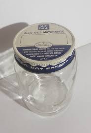 1950 Ann Page mayonnaise jar – Jackson Square