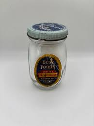 Vintage 1940s Best Foods REAL Mayonnaise Glass Jar ...