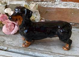 Vintage Royal Doulton Dachshund Dog HN 1128 Dog Figurine ...