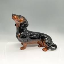 Sold at Auction: Beswick Porcelain Dog Figurine, Large Dachshund