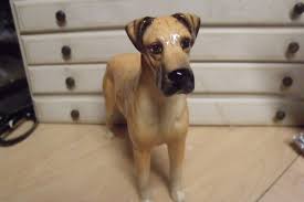 BESWICK CHINA RULER OF DUBOROUGH LARGE 9" GREAT DANE FIGUINE ...