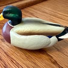 Hand Painted Jett Brunet Miniature Decoy - Etsy