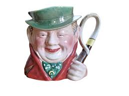 Beswick Ware England Large 7" TONY WELLER Character/Toby Jug ...