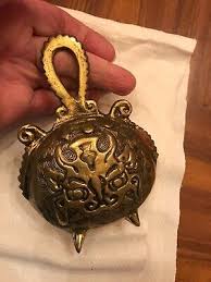 SOLID BRASS BELL 4 FOOTED ORNATE DESIGN ITEM ODB7G | eBay