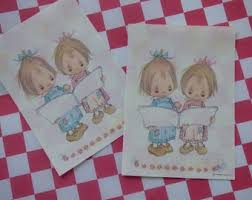 Vintage Hallmark Betsey Clark Children Bookplates ~ Collectible ~ Journal Supplies ~ Planner ~ Scrapbooks ~ Junk Journal ~ Paper Crafts - Etsy