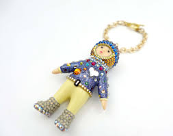 TIMBEE LO embellished with Swarovski crystal doll handbags ...