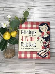 Better Homes and Gardens Junior Cook Book 1955 - Etsy