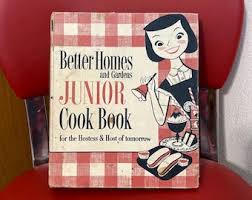Better Homes and Gardens JUNIOR Cook Book First Edition 1955 ...