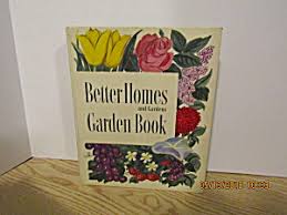 Vintage Better Homes & Gardens Garden Book