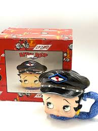 Gorgeous Collectible Betty Boop Biker Motorcycle Mug by ...
