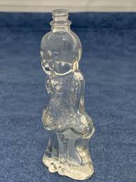 Vintage Glass Perfume Fragrence Decanter Clear Glass Cartoon ...