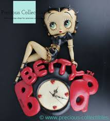 Extremely rare! Betty Boop wall clock. King Features. | eBay
