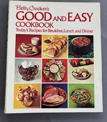 Vintage Betty Crocker Good and Easy Cookbook Hardcover Spiral 1972 | eBay