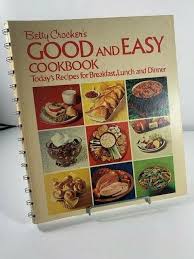 Betty Crocker Good and Easy Cookbook 1971 1st Printing Illustrated Spiral Bound | eBay
