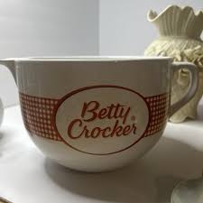 Rare Vintage Betty Crocker Mixing Bowl with Handle | eBay