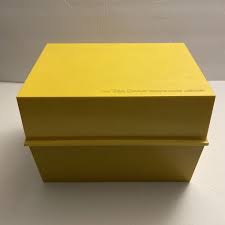 1971 The BETTY CROCKER Recipe Card Library Yellow Vintage Cookbook File Box! | eBay