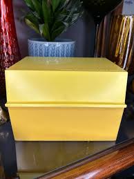Vintage Retro Groovy Yellow Betty Crocker Recipe Box Library With Photo Recipe Index Cards - Appetizers, Dinners, Lunches, Snacks, Desserts - Etsy