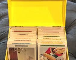 Vintage Betty Crocker Recipe Card Library Box With 616 ...