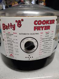 Vtg Abbott Betty “G” Cooker Deep Fryer Model CF 53 - WORKS ...