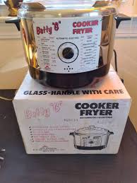 VINTAGE Betty G Cooker Fryer New Old Stock Original Box - Etsy