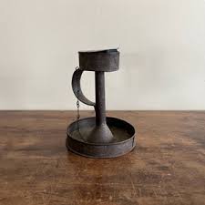 Antique Tin Betty Lamp - Etsy