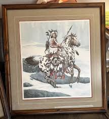 Set Of 2 Bev Doolittle GUARDIAN SPIRITS 32” X 29”Signed ...