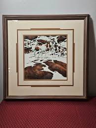 BEV DOOLITTLE Pintos Matted & Framed Art Print TRIPLE ...
