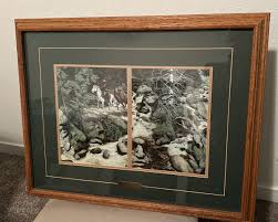 Bev Doolittle THE FOREST HAS EYES Green Matte & Beautiful ...