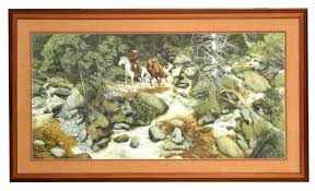 Lot - THE FOREST HAS EYES BY BEV DOOLITTLE (AMERICAN, B. 1947).