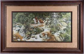 Lot - Bev Doolittle, American (b. 1947), The Forest Has Eyes ...