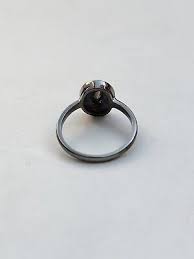 Polki Diamond Ring 925 Sterling Silver Ring Antique Rose Cut ...