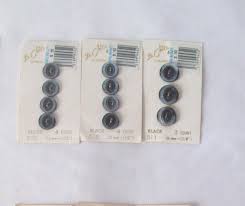 Le Chic, Streamline, Costumaker Vintage Black Buttons - Etsy