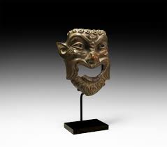 Sold at Auction: Greek Comic Actor's Mask