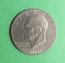 1776-1976 Eisenhower Liberty Bell Moon One Dollar US Bicentennial Coin | eBay