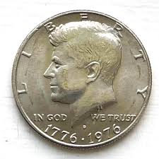 1976 D Kennedy Half Dollar - 1776-1976 Bicentennial Coin - Copper/nickel Clad - Lightly Circulated - Denver Mint - Etsy