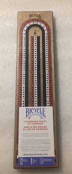 Bicycle Cribbage Board NEW Pegs Instructions & Board Only ...