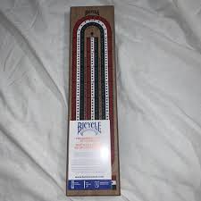 Bicycle Playing Cards Cribbage Board Game New In Box Easy ...