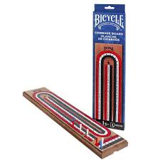 Bicycle 3 Track Wooden Cribbage Board - 130012124 | Blain's ...