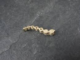 10K Cz Mom Journey Pendant For Sale at 1stDibs