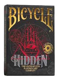 Bicycle Playing Cards Hidden Premium Poker Playing Card Deck with Secret Societies Illustration., Standard Playing Card Decks - Amazon Canada