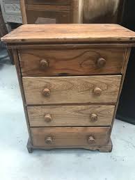 Antique Miniature Chest of Drawers, Storage With Lift up Lid ...