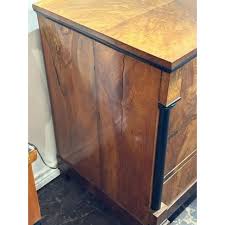 19th Century Walnut Biedermeier Commode | Chairish